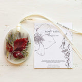 Rosy Rings FOREST TEARDROP BOTANICAL SACHET