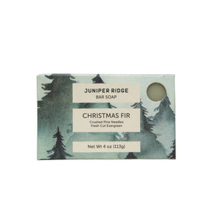 Juniper Ridge Christmas Fir Bar Soap 4 oz.