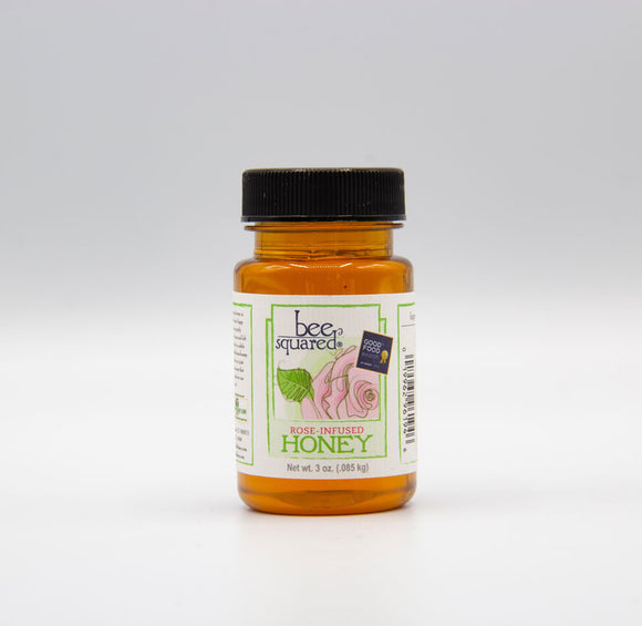 Rose Petal Infused Honey (3 oz)