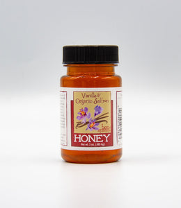 Vanilla Saffron Infused Honey (3 oz)