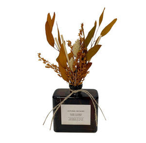 Autumn Orchard Bouquet Reed Bundle Fragrance Diffuser with Natural Preserved Florals
