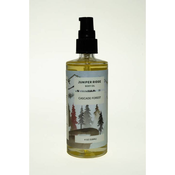 Juniper Ridge Cascade Forest Body Oil 4 oz