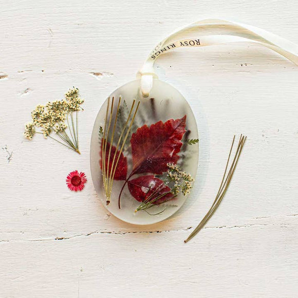 Rosy Rings FOREST TEARDROP BOTANICAL SACHET