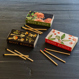 Rosy Rings Mushroom Matchbox | 60 Extra Long Matches