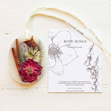 Rosy Rings SPICY APPLE TEARDROP BOTANICAL SACHET