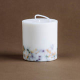 Wildflowers Botanical Scented Pillar Candle