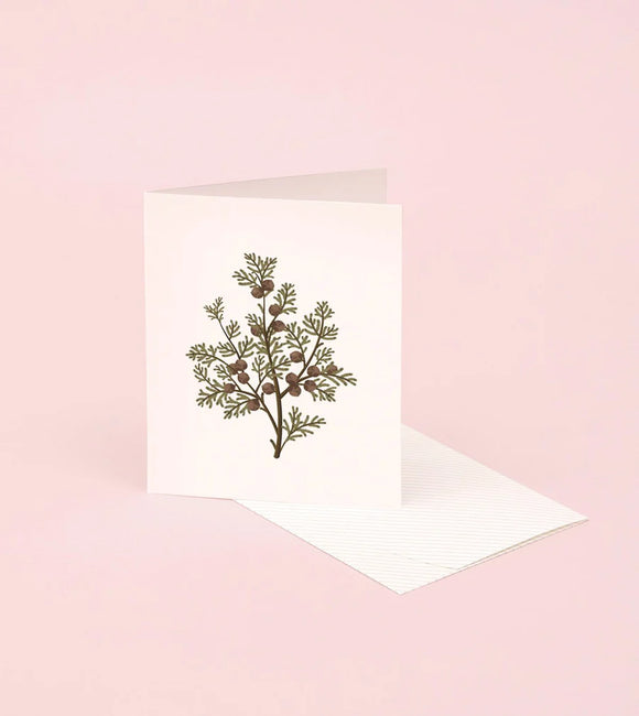 Botanical Scented Greeting Card | Hinoki