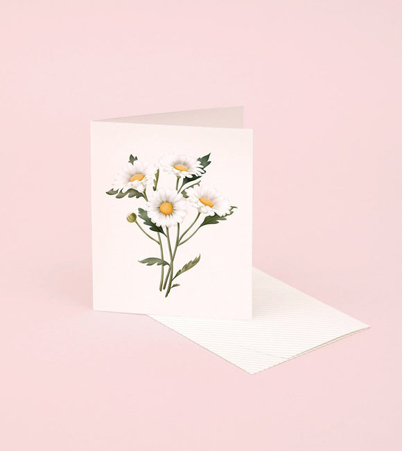 Botanical Scented Greeting Card | Daisy