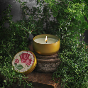 L'Apothicaire Wild Rose + Peony Candle 8oz